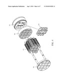 LIGHT-EMITTING DIODE CLUSTER LAMP diagram and image