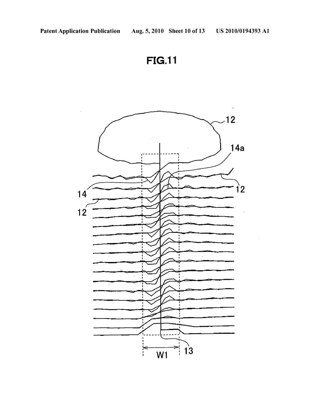 GRADIENT COIL DEVICE, MAGNETIC RESONANCE IMAGING DEVICE, AND METHOD OF DESIGNING COIL PATTERN - diagram, schematic, and image 11