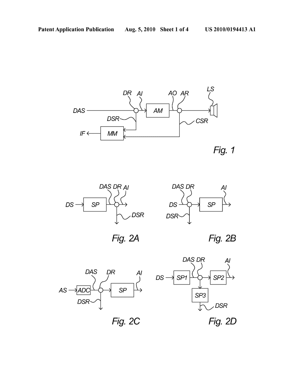 METHOD OF DETERMINING AN IMPEDANCE FUNCTION OF A LOUDSPEAKER - diagram, schematic, and image 02
