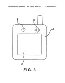 Display device for two-way anti-theft remote controller diagram and image