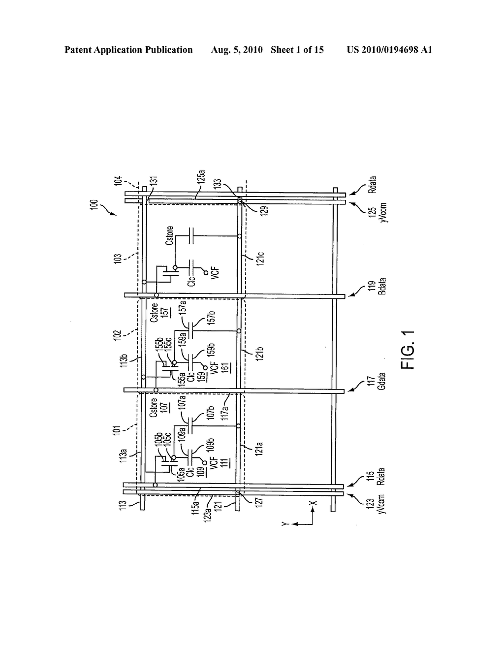 SWITCHING CIRCUITRY FOR TOUCH SENSITIVE DISPLAY - diagram, schematic, and image 02