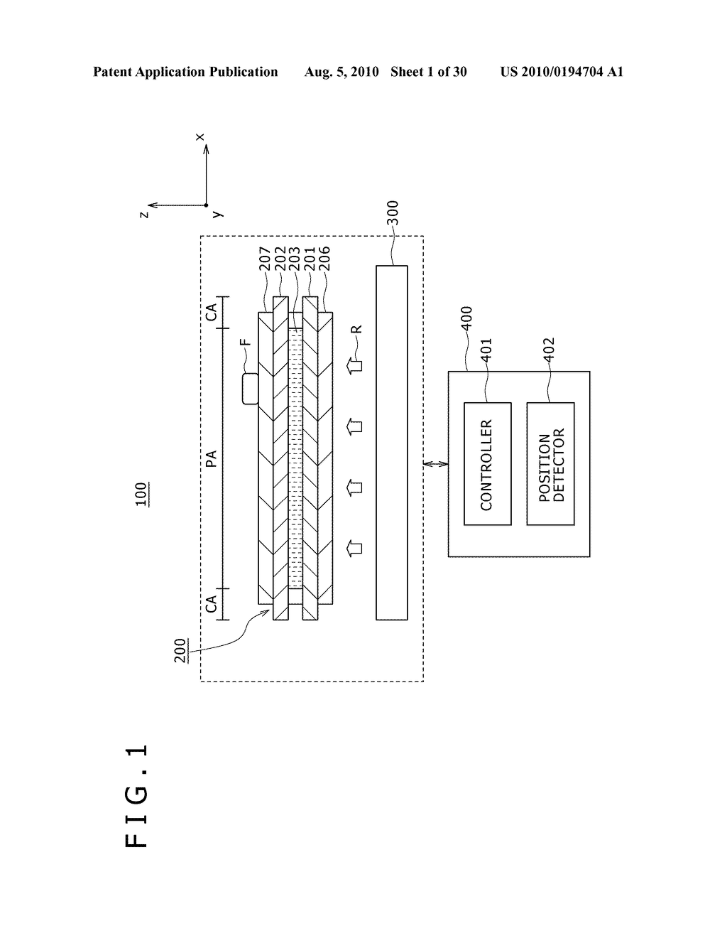 DISPLAY DEVICE, TOUCH SENSOR, AND METHOD FOR MANUFACTURING DISPLAY DEVICE - diagram, schematic, and image 02