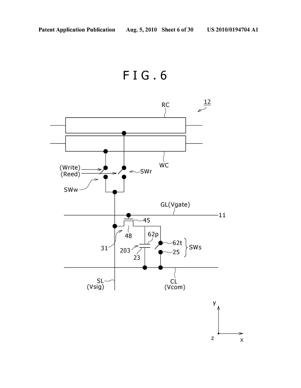 DISPLAY DEVICE, TOUCH SENSOR, AND METHOD FOR MANUFACTURING DISPLAY DEVICE - diagram, schematic, and image 07