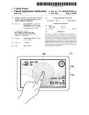 MOBILE TERMINAL HAVING DUAL TOUCH SCREEN AND METHOD FOR DISPLAYING USER INTERFACE THEREOF diagram and image