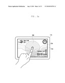 MOBILE TERMINAL HAVING DUAL TOUCH SCREEN AND METHOD FOR DISPLAYING USER INTERFACE THEREOF diagram and image