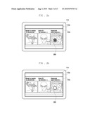 MOBILE TERMINAL HAVING DUAL TOUCH SCREEN AND METHOD FOR DISPLAYING USER INTERFACE THEREOF diagram and image