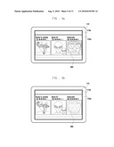 MOBILE TERMINAL HAVING DUAL TOUCH SCREEN AND METHOD FOR DISPLAYING USER INTERFACE THEREOF diagram and image