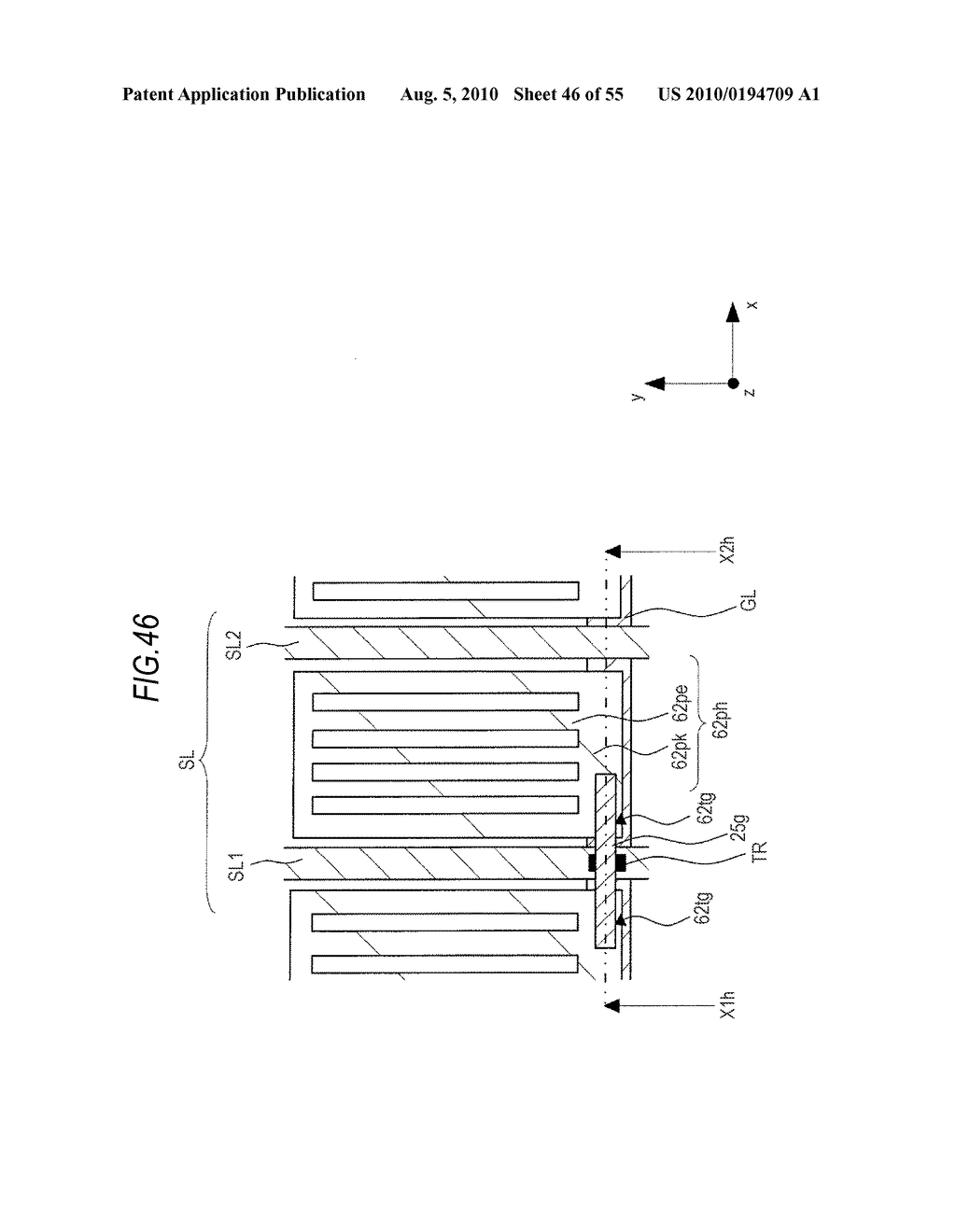 LIQUID CRYSTAL DISPLAY DEVICE, MANUFACTURING METHOD OF LIQUID CRYSTAL DISPLAY DEVICE, DISPLAY DEVICE AND INFORMATION INPUT APPARATUS - diagram, schematic, and image 47