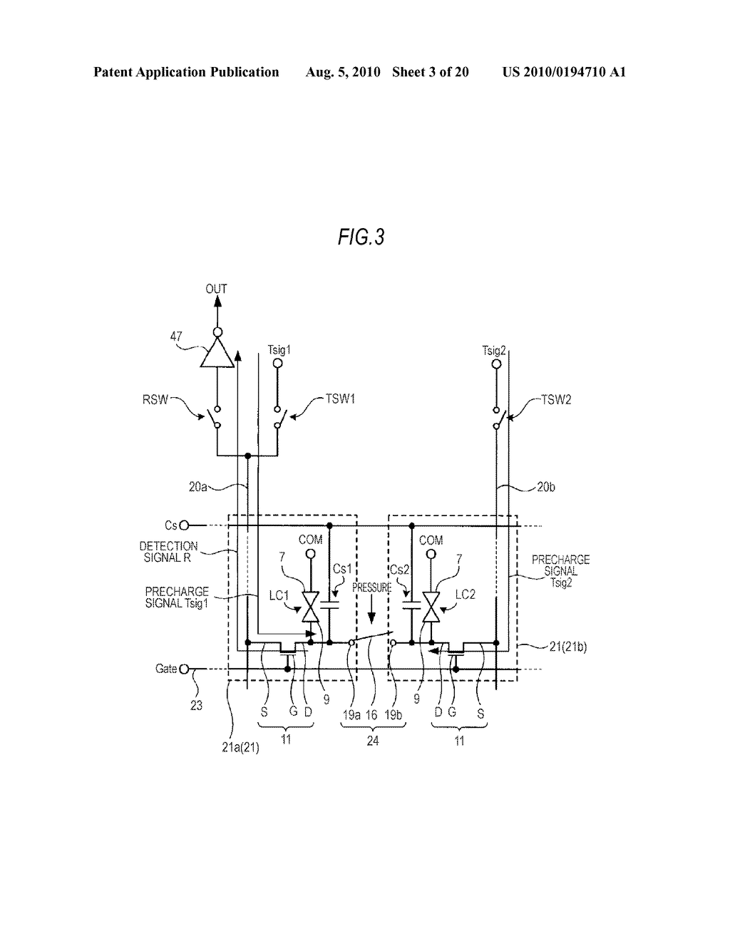 INFORMATION INPUT DEVICE AND INFORMATION INPUT/OUTPUT DEVICE - diagram, schematic, and image 04