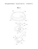 OPTICAL POINTING DEVICE AND PORTABLE ELECTRONIC DEVICE HAVING THE SAME diagram and image