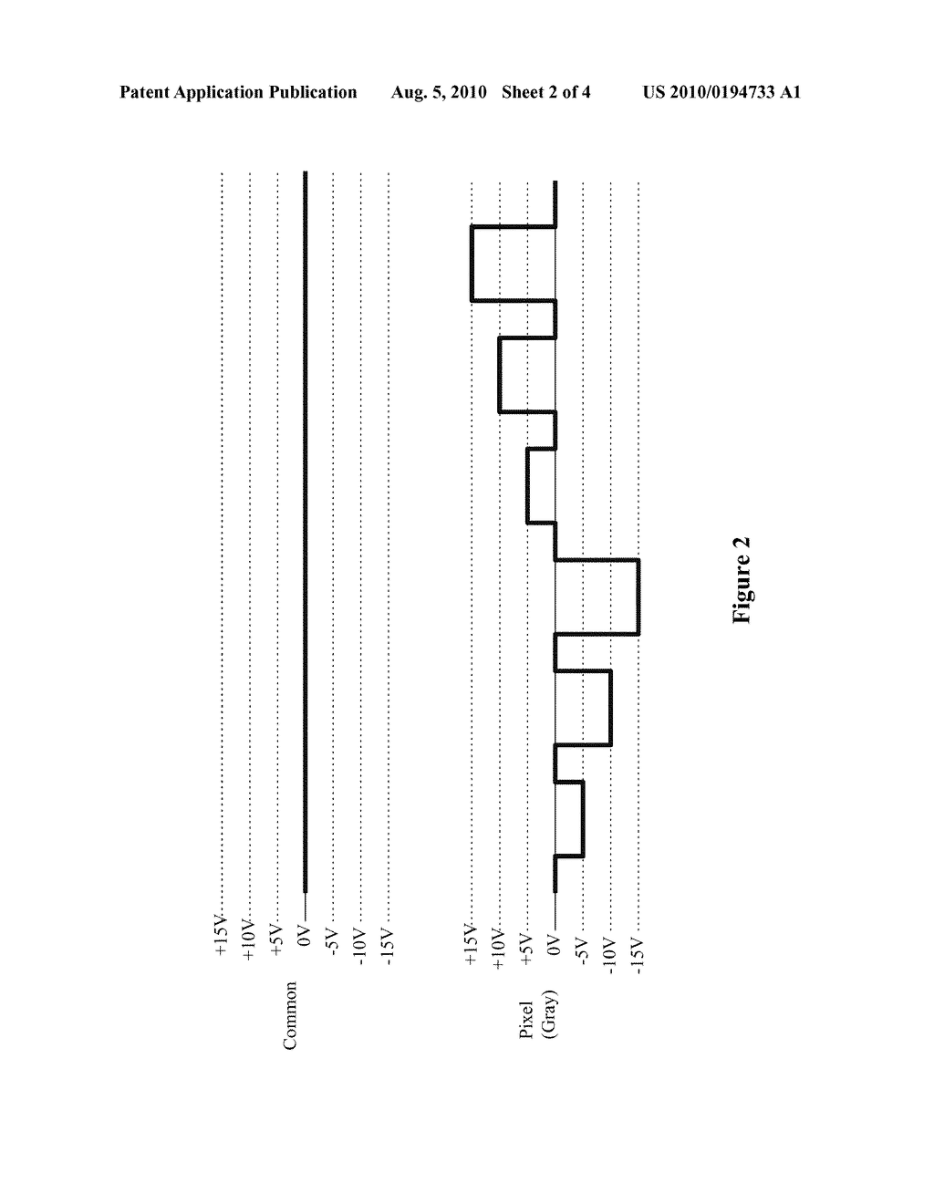 MULTIPLE VOLTAGE LEVEL DRIVING FOR ELECTROPHORETIC DISPLAYS - diagram, schematic, and image 03