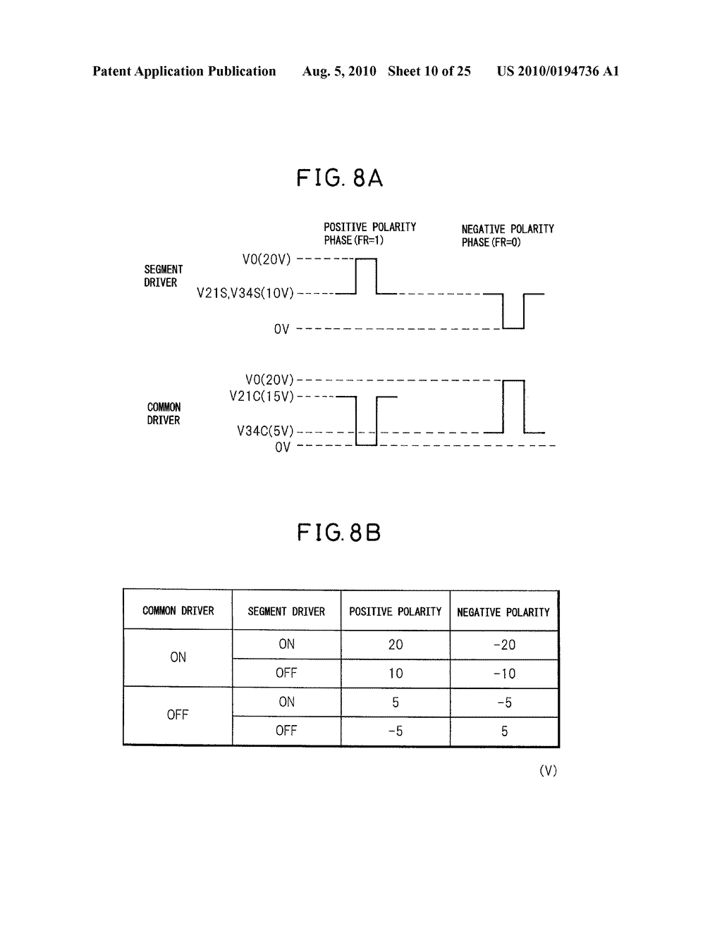 DISPLAY DEVICE HAVING DISPLAY ELEMENT OF SIMPLE MATRIX TYPE, DRIVING METHOD OF THE SAME AND SIMPLE MATRIX DRIVER - diagram, schematic, and image 11