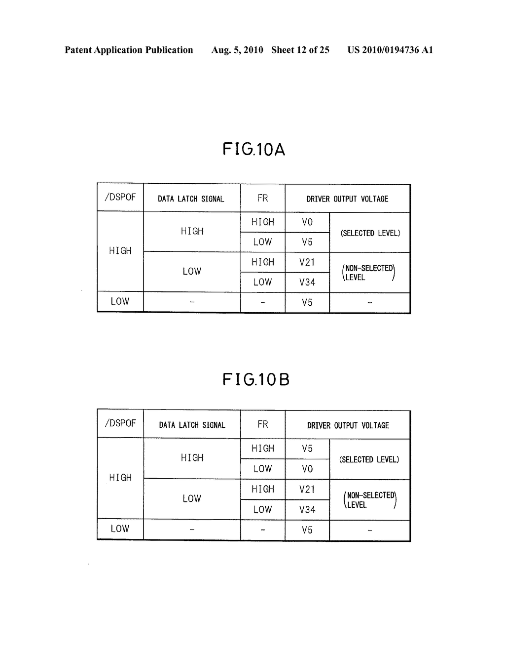 DISPLAY DEVICE HAVING DISPLAY ELEMENT OF SIMPLE MATRIX TYPE, DRIVING METHOD OF THE SAME AND SIMPLE MATRIX DRIVER - diagram, schematic, and image 13