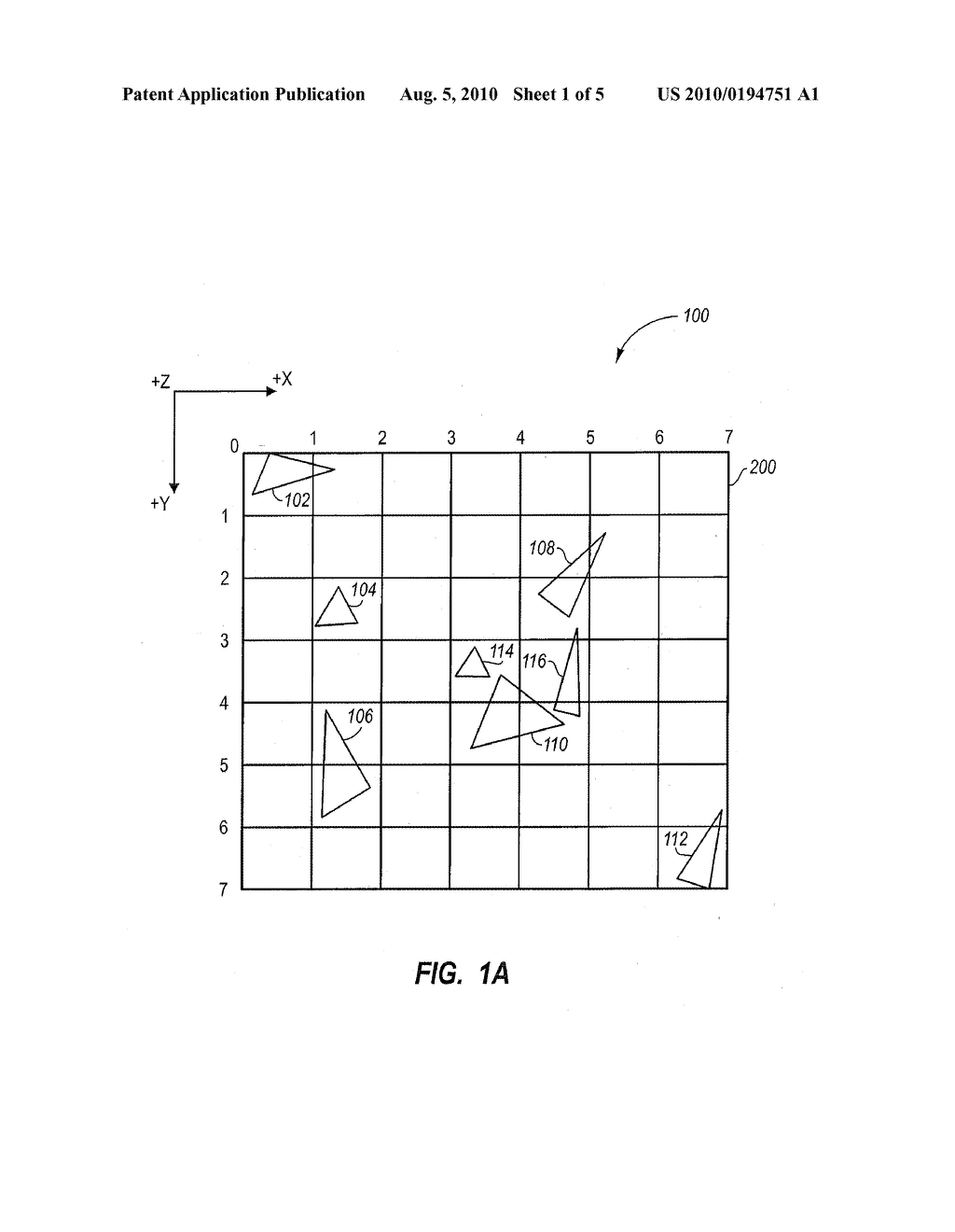 RAY TRACING A THREE DIMENSIONAL SCENE USING A GRID - diagram, schematic, and image 02