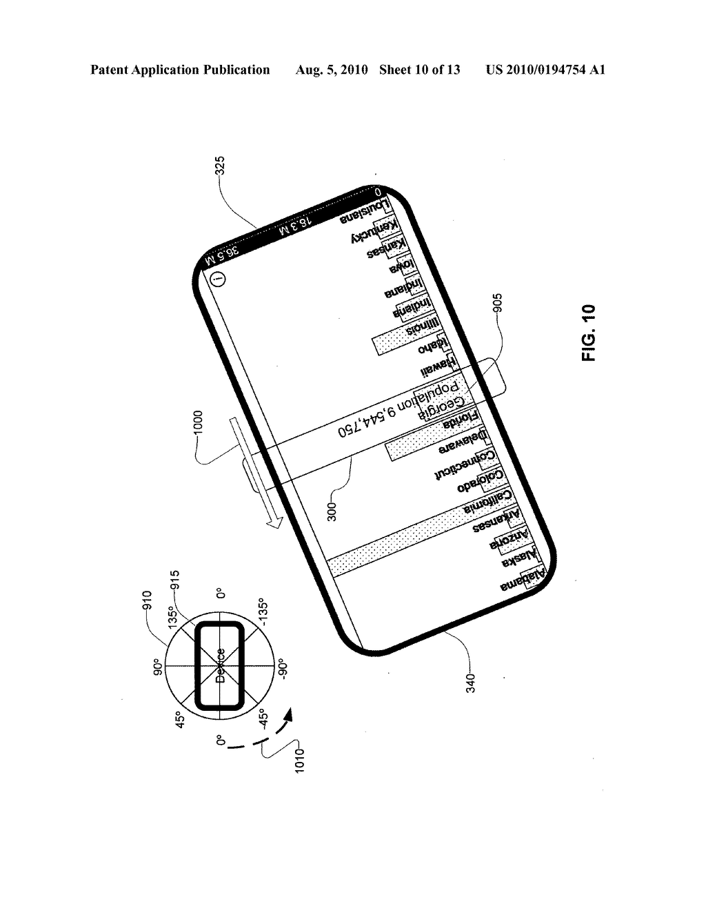 SYSTEM AND METHOD FOR DISPLAYING BAR CHARTS WITH A FIXED MAGNIFICATION AREA - diagram, schematic, and image 11