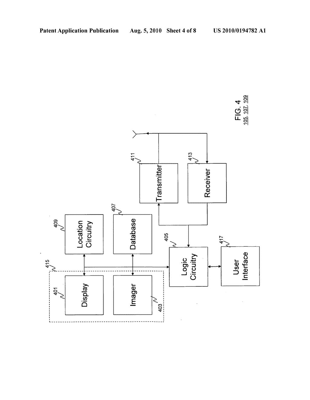 METHOD AND APPARATUS FOR CREATING VIRTUAL GRAFFITI IN A MOBILE VIRTUAL AND AUGMENTED REALITY SYSTEM - diagram, schematic, and image 05