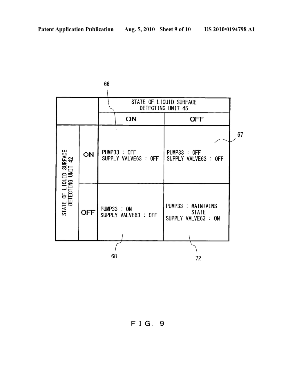 INKJET PRINTER AND INK CIRCULATION METHOD THEREOF - diagram, schematic, and image 10