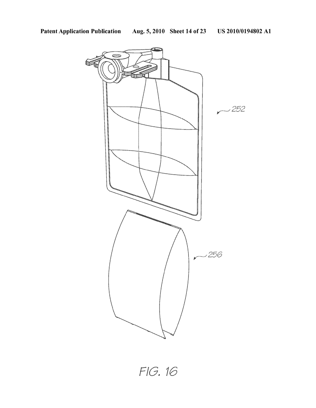 PRINTER HAVING SELF-REFERENCING PRINTING CARTRIDGE - diagram, schematic, and image 15