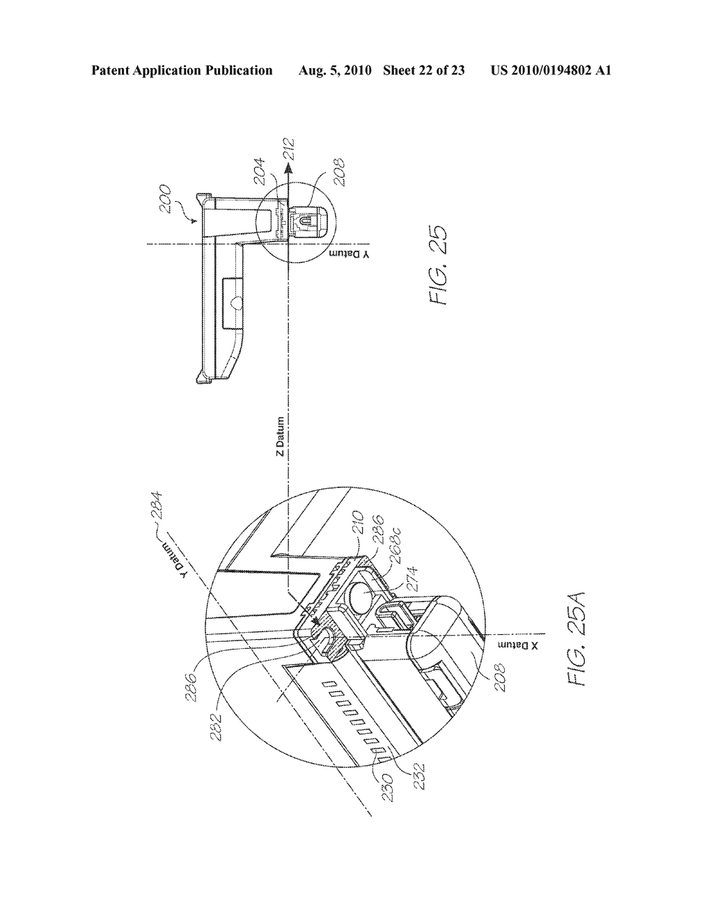 PRINTER HAVING SELF-REFERENCING PRINTING CARTRIDGE - diagram, schematic, and image 23