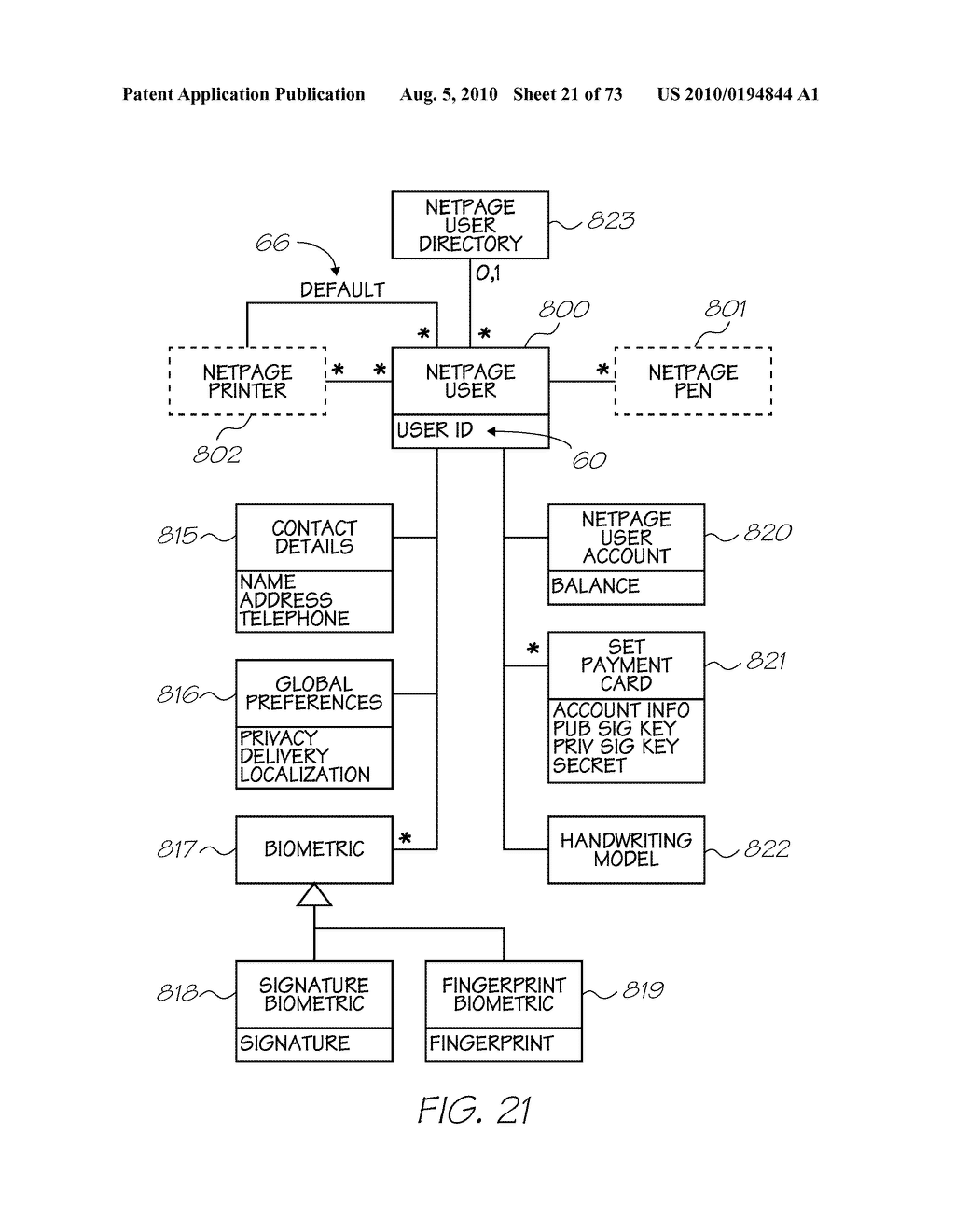 SYSTEM FOR PRINTING UNIQUE INTERACTIVE DOCUMENT IN RESPONSE TO PRINT REQUEST - diagram, schematic, and image 22