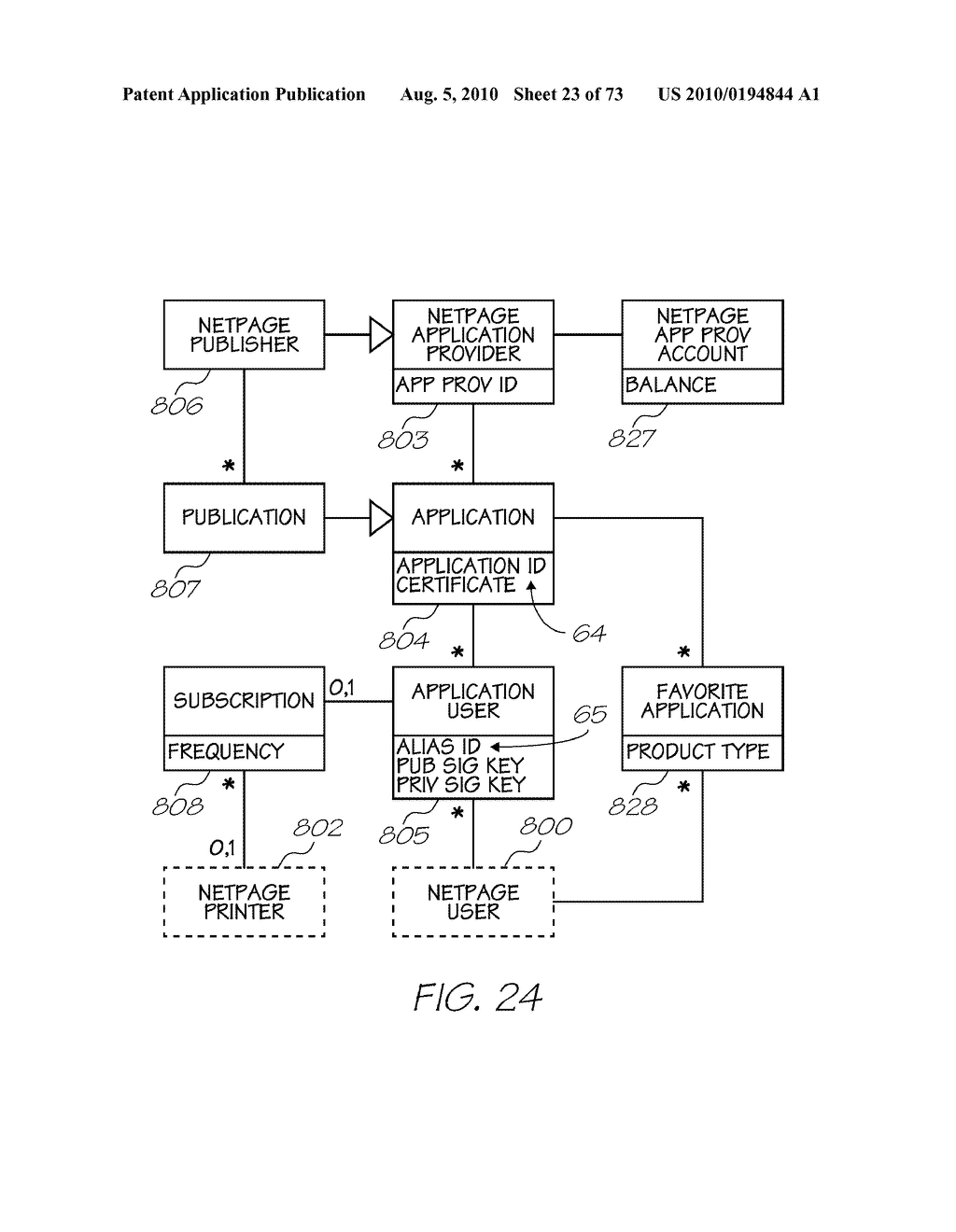 SYSTEM FOR PRINTING UNIQUE INTERACTIVE DOCUMENT IN RESPONSE TO PRINT REQUEST - diagram, schematic, and image 24