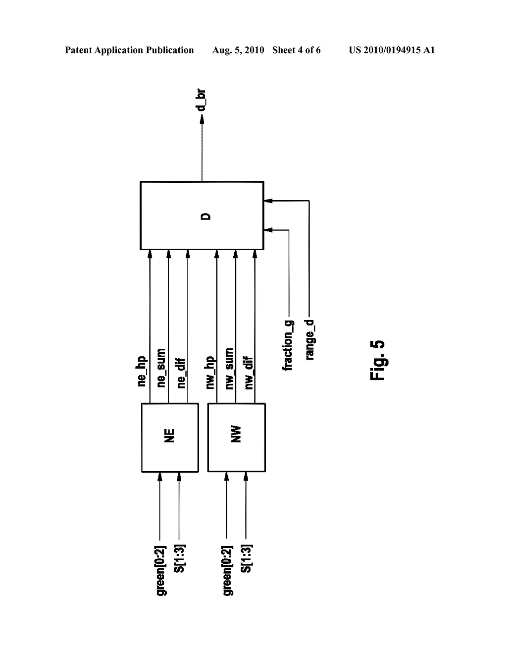 METHOD AND APPARATUS FOR PROCESSING COLOR VALUES PROVIDED BY A CAMERA SENSOR - diagram, schematic, and image 05