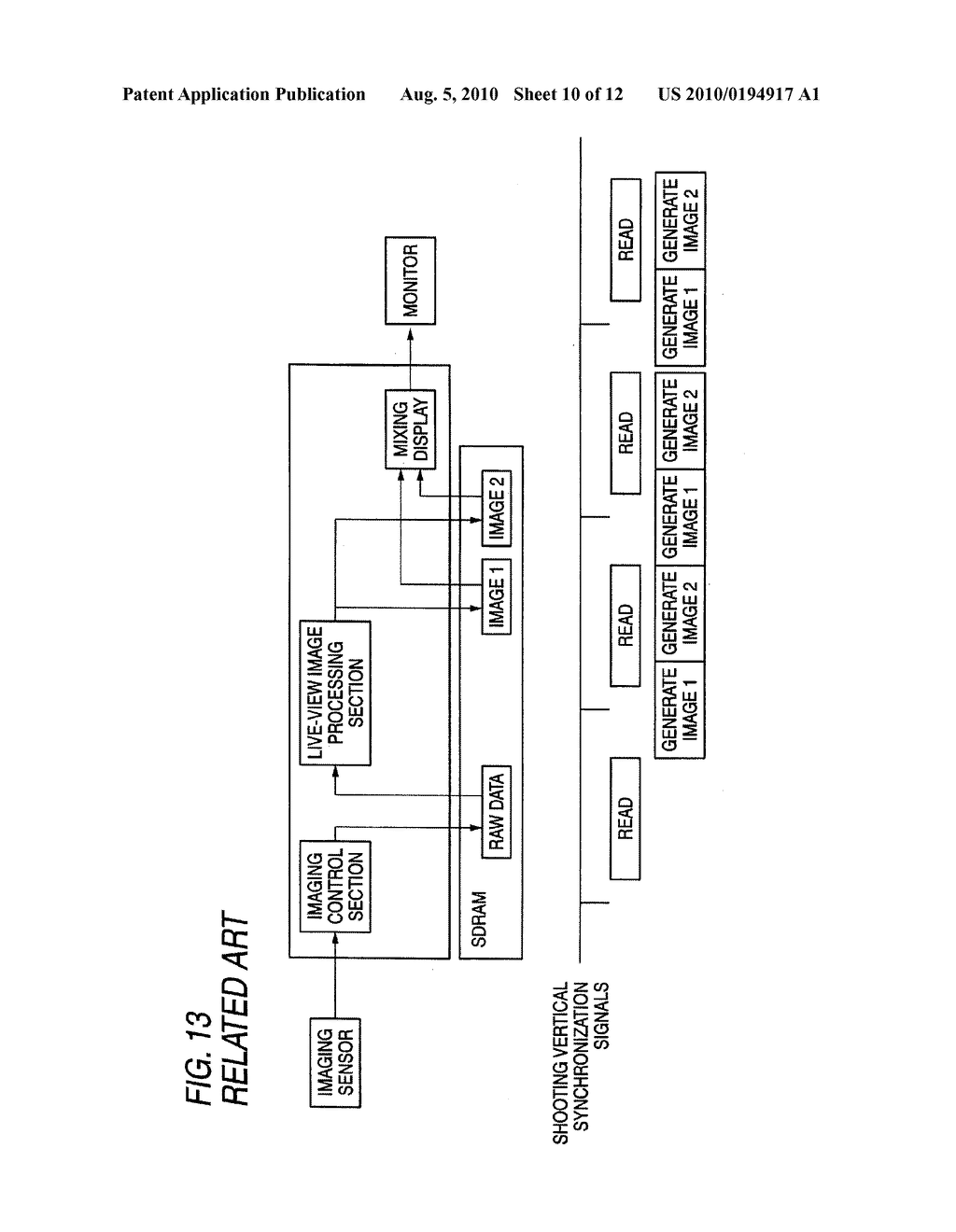 IMAGING APPARATUS AND LIVE-VIEW IMAGE DISPLAY METHOD THEREOF - diagram, schematic, and image 11