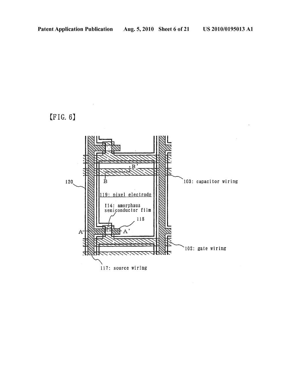 LIQUID CRYSTAL DISPLAY DEVICE AND MANUFACTURING METHOD THEREOF - diagram, schematic, and image 07