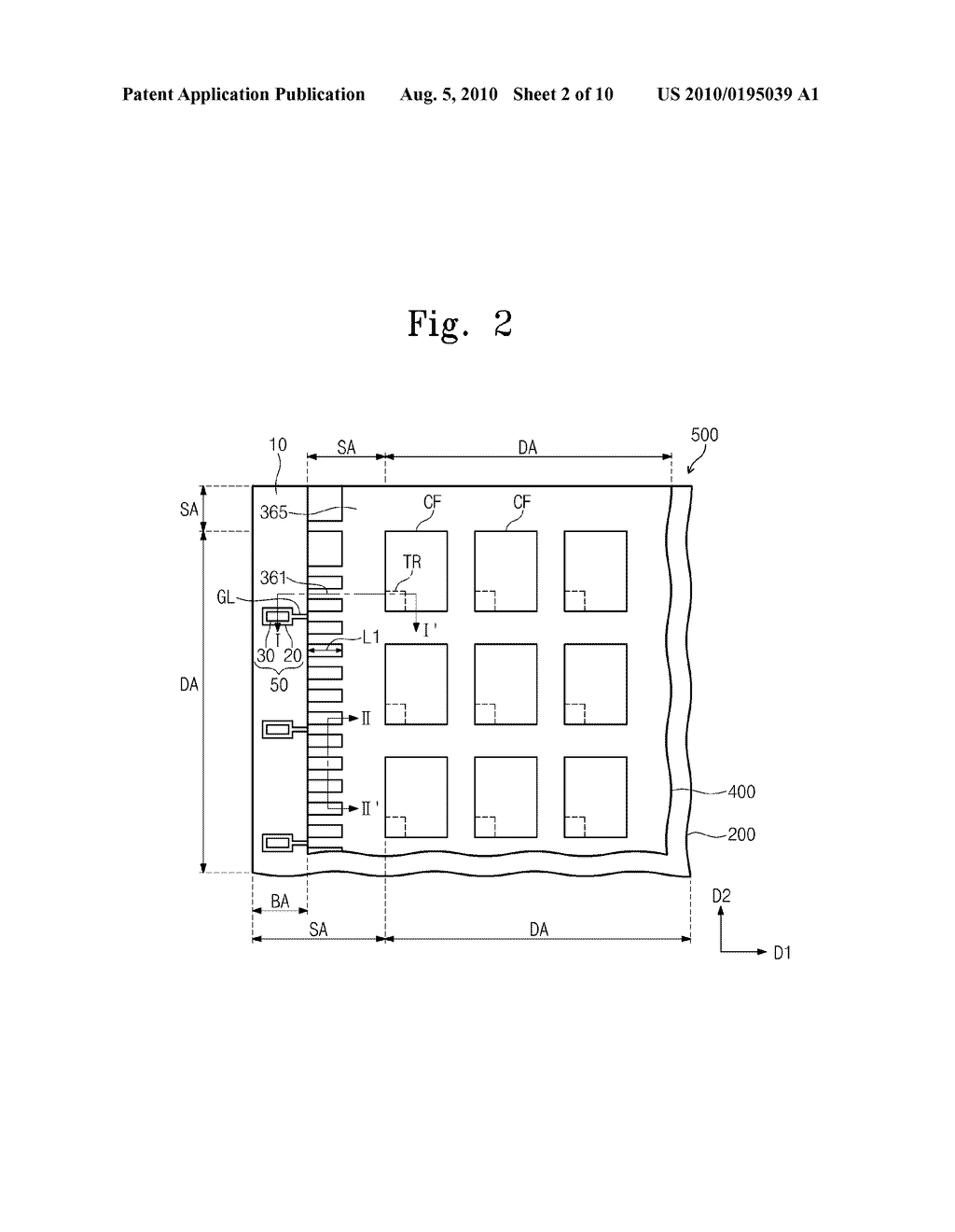 DISPLAY APPARATUS AND METHOD OF MANUFACTURING THE SAME - diagram, schematic, and image 03