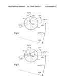 METHOD OF MEASURING AT LEAST ONE GEOMETRICO-PHYSIOGNOMIC PARAMETER FOR POSITIONING A VISION CORRECTING EYEGLASS FRAME ON THE FACE OF A WEARER diagram and image