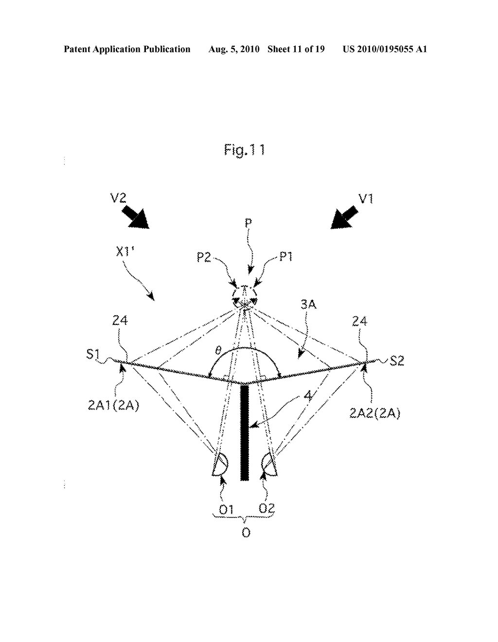 MULTI-VIEWPOINT FLOATING IMAGE DISPLAY DEVICE - diagram, schematic, and image 12