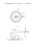 Inspection device and inspection method for the optical examination of object surfaces, particularly of wafer surfaces diagram and image