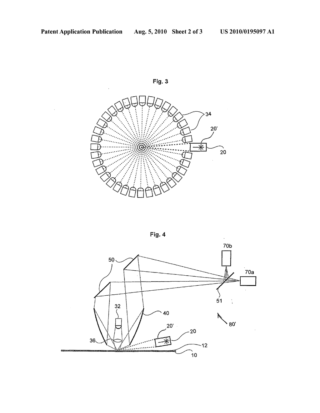 Inspection device and inspection method for the optical examination of object surfaces, particularly of wafer surfaces - diagram, schematic, and image 03