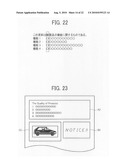 Image communication apparatus, image communication system, and control program for image communication diagram and image