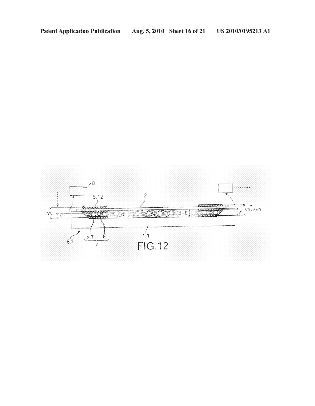 OPTICAL DEVICE WITH MEMBRANE THAT CAN BE DEFORMED BY ELECTROSTATIC ACTUATION - diagram, schematic, and image 17