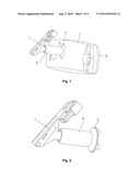 VEHICLE INSIDE MIRROR DEVICE EMPLOYING BALL CLAMPS diagram and image