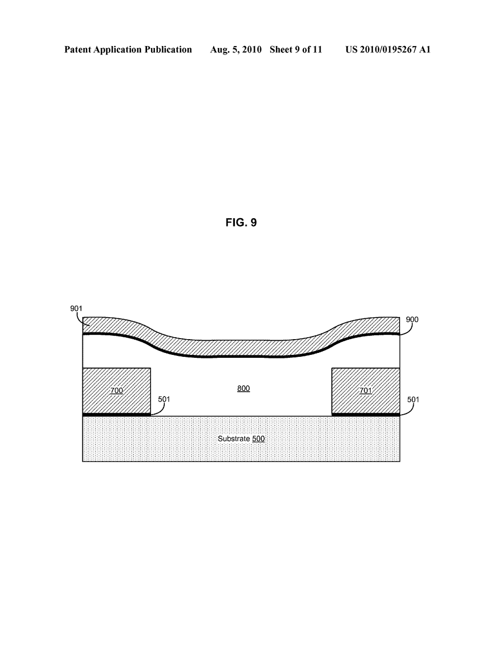 POLYMER MEMORY AND METHOD OF ITS FABRICATION - diagram, schematic, and image 10