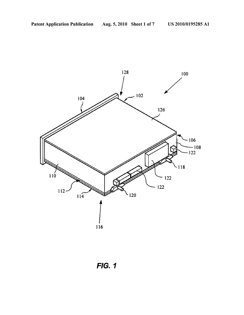 Fluid-Cooled Electronic Housing Assembly and System - diagram, schematic, and image 02