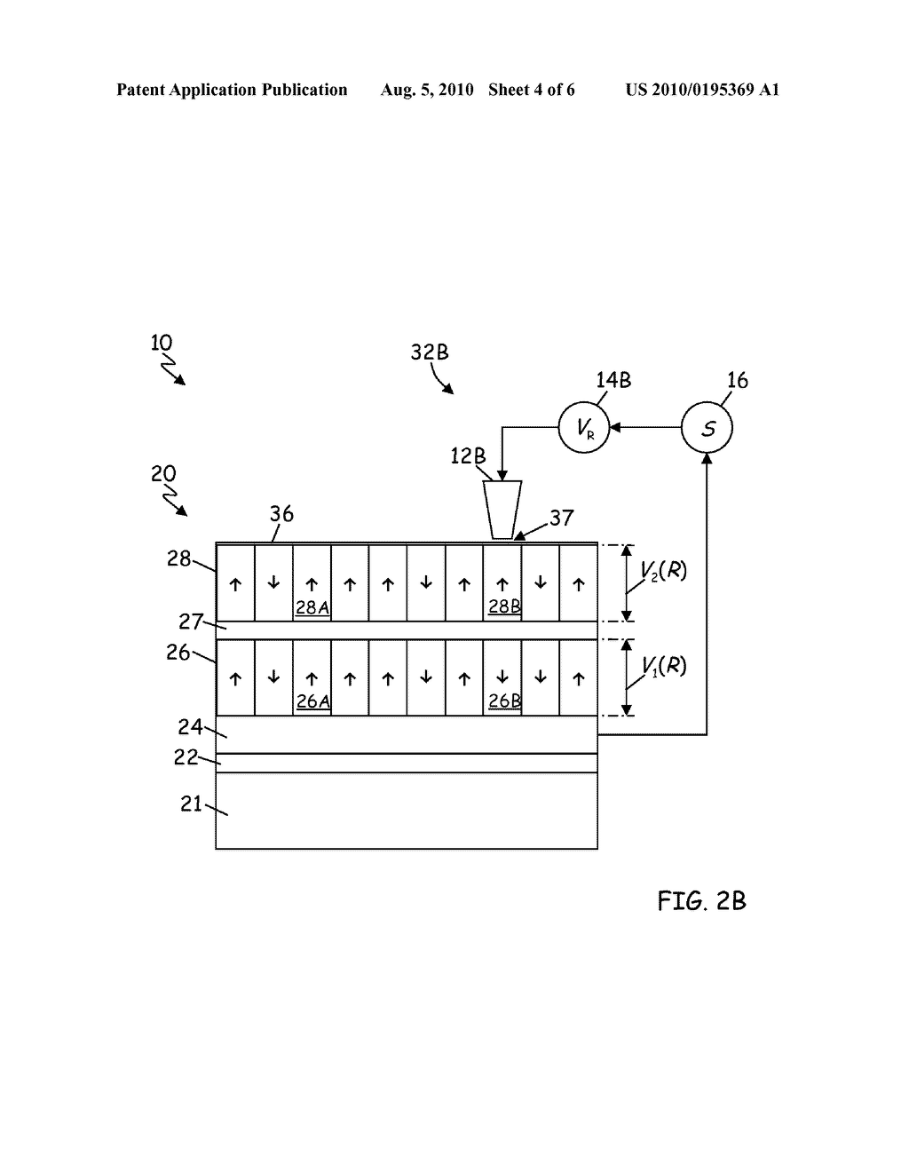 MULTILAYER FERROELECTRIC DATA STORAGE SYSTEM WITH REGENERATIVE READ - diagram, schematic, and image 05