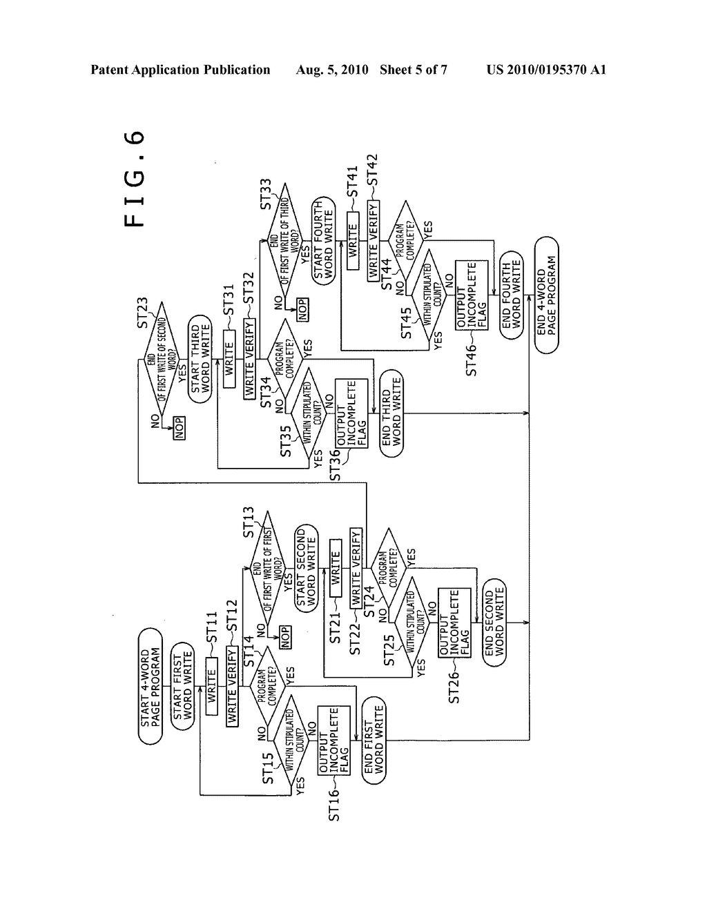 Nonvolatile semiconductor memory device and method for performing verify write operation on the same - diagram, schematic, and image 06