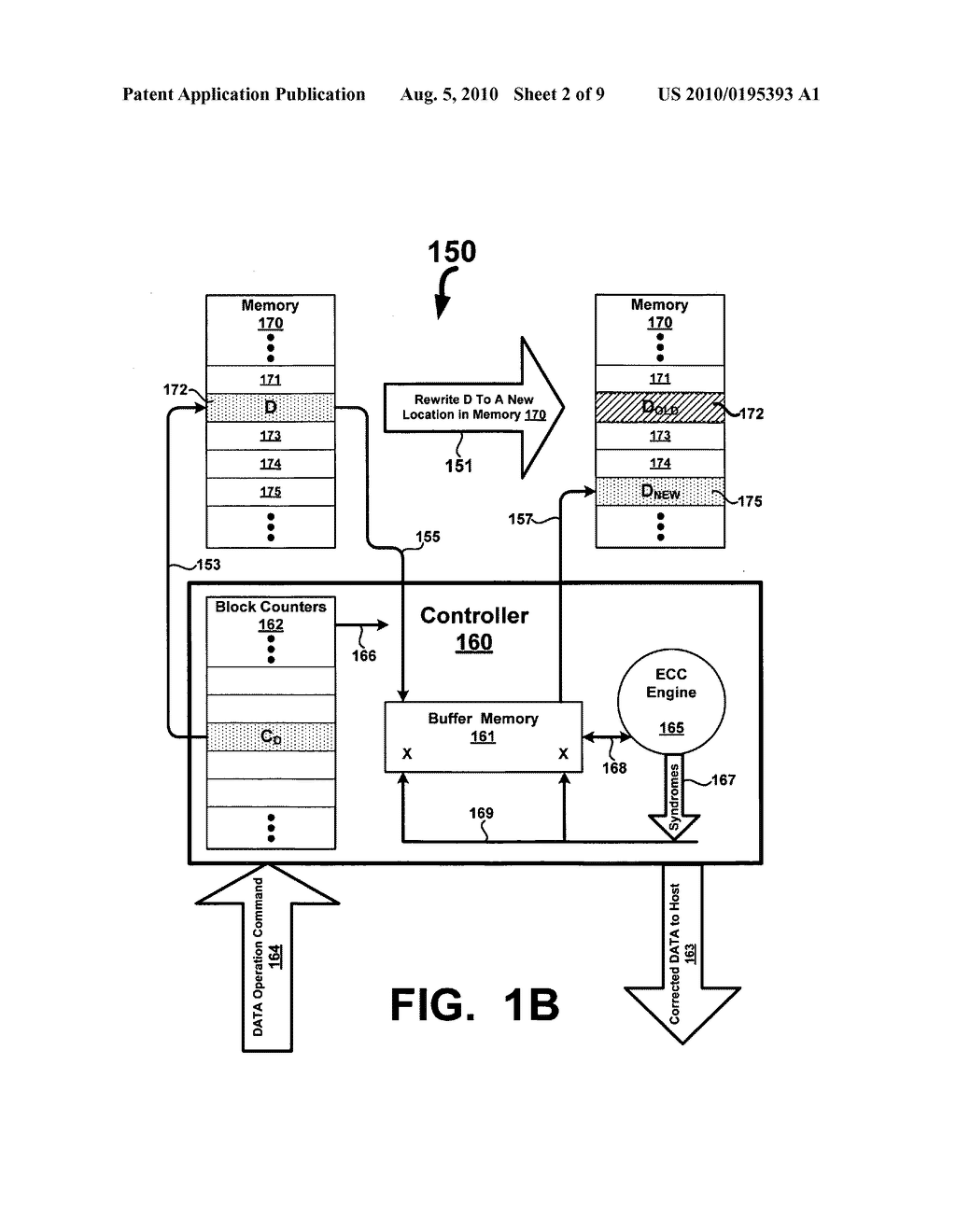 Data storage system with refresh in place - diagram, schematic, and image 03