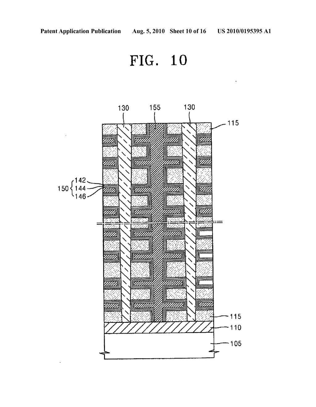 Non-volatile memory device having vertical structure and method of operating the same - diagram, schematic, and image 11