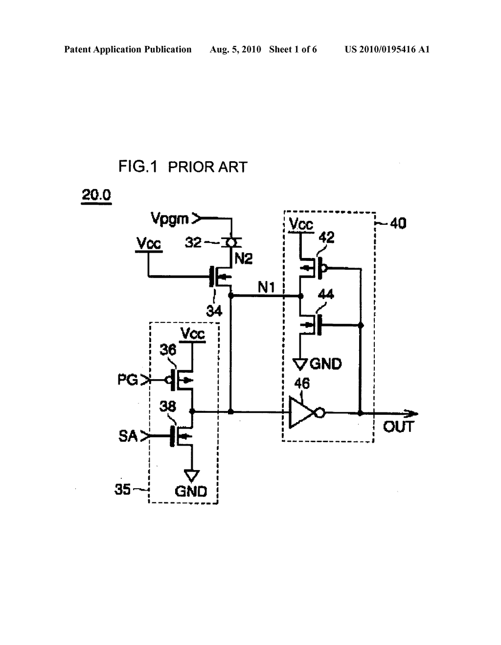 Anti-fuse circuit and semiconductor memory device - diagram, schematic, and image 02