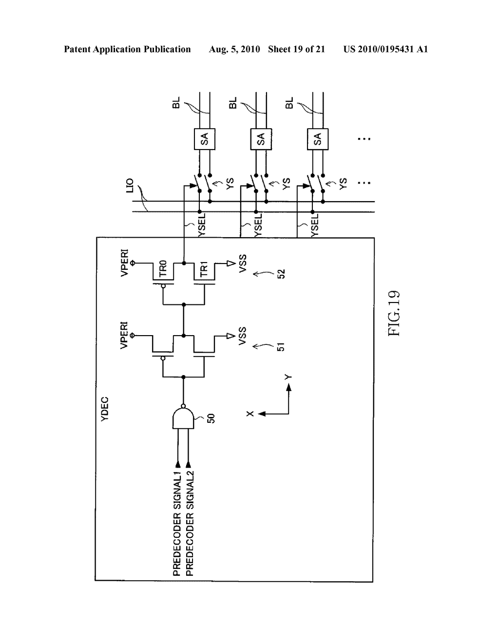 SEMICONDUCTOR MEMORY DEVICE AND MANUFACTURING METHOD OF SEMICONDUCTOR MEMORY DEVICE - diagram, schematic, and image 20