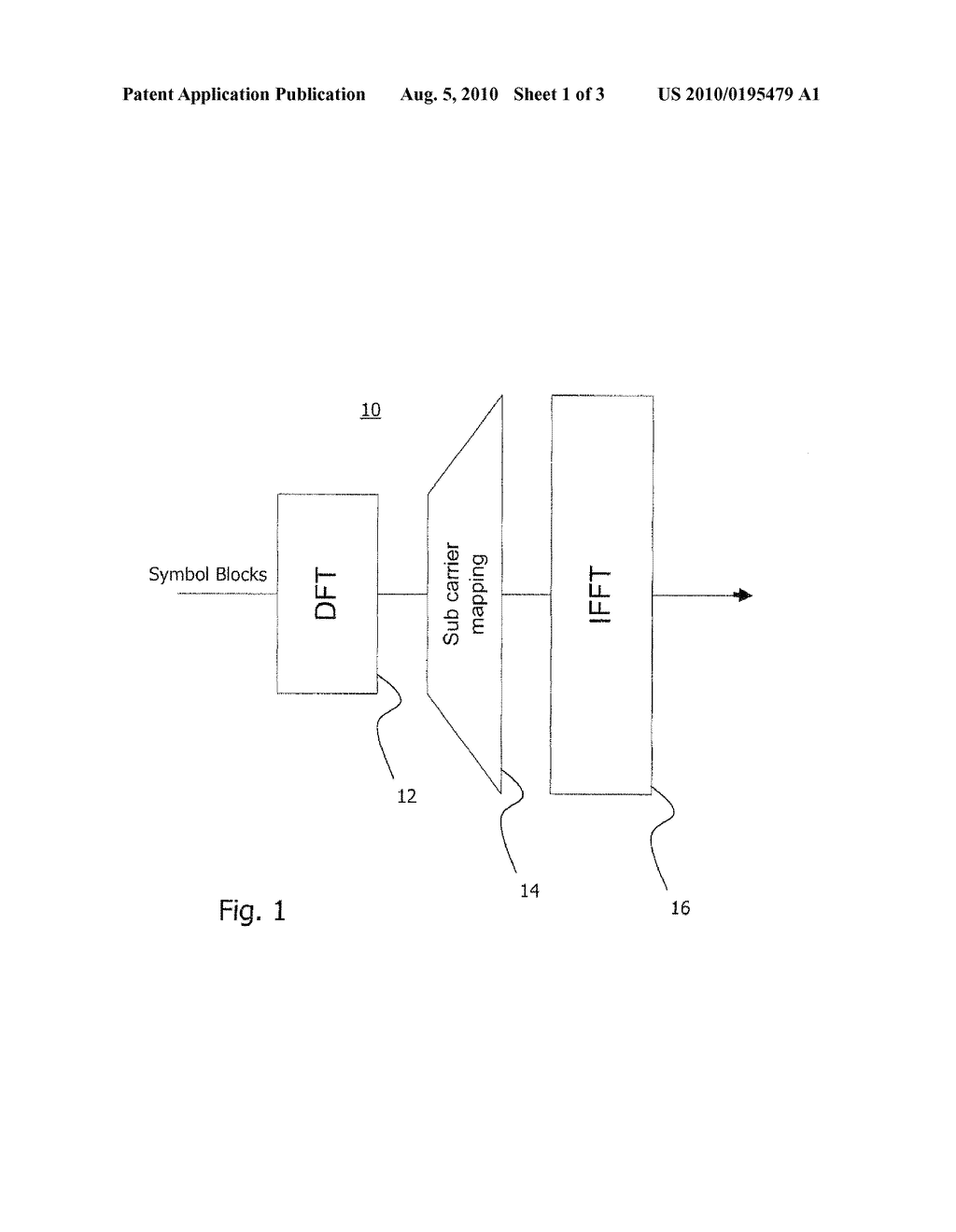 TECHNIQUE FOR GENERATING AN SC-FDMA SIGNAL - diagram, schematic, and image 02