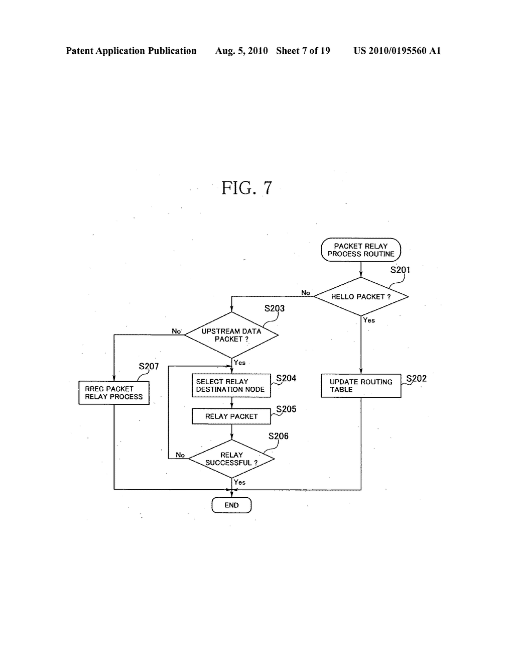 Packet relay system and wireless node - diagram, schematic, and image 08