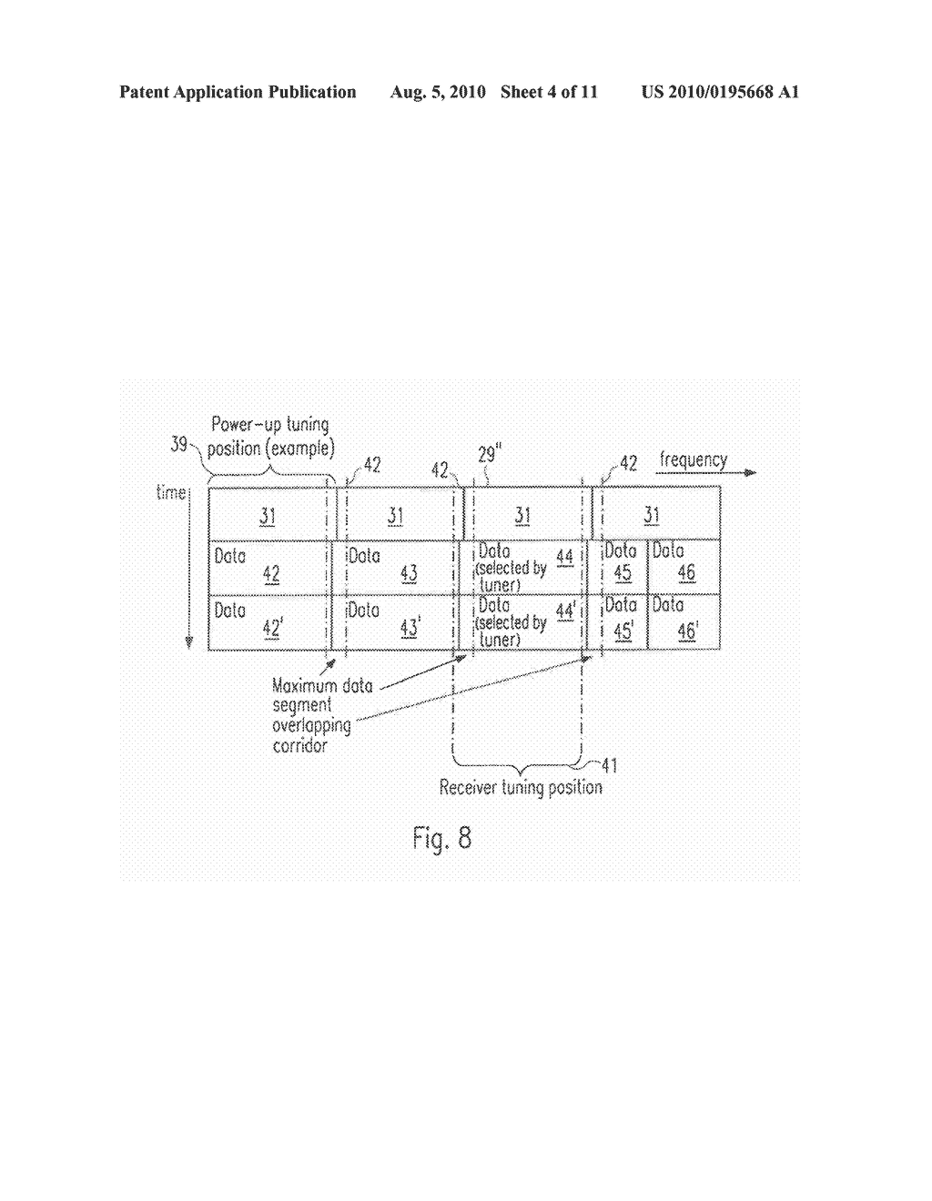 FRAME AND DATA PATTERN STRUCTURE FOR MULTI-CARRIER SYSTEMS - diagram, schematic, and image 05