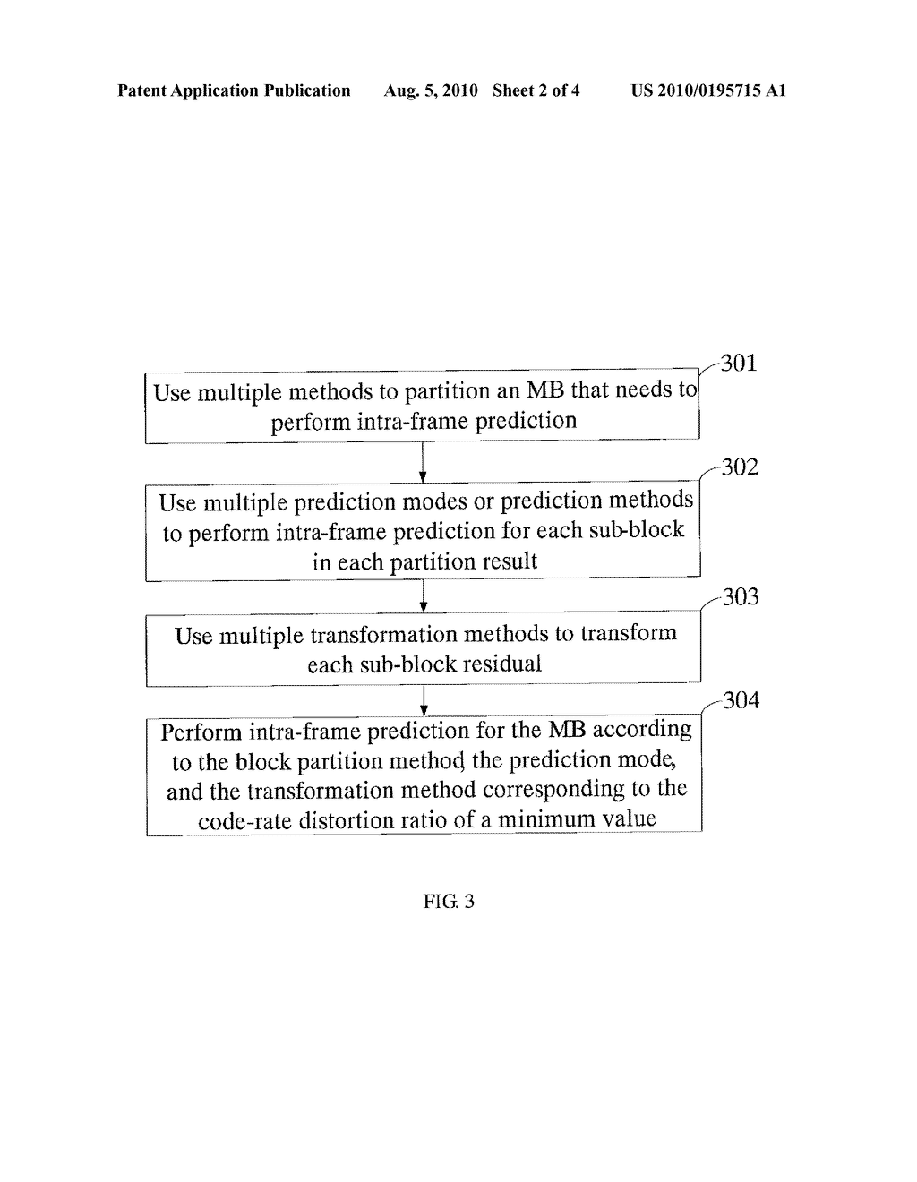 METHOD AND APPARATUS FOR ADAPTIVE FRAME PREDICTION - diagram, schematic, and image 03