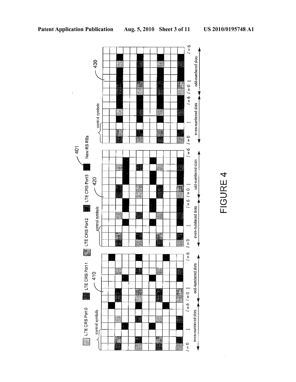 METHOD AND SYSTEM FOR REFERENCE SIGNAL PATTERN DESIGN IN RESOURCE BLOCKS - diagram, schematic, and image 04