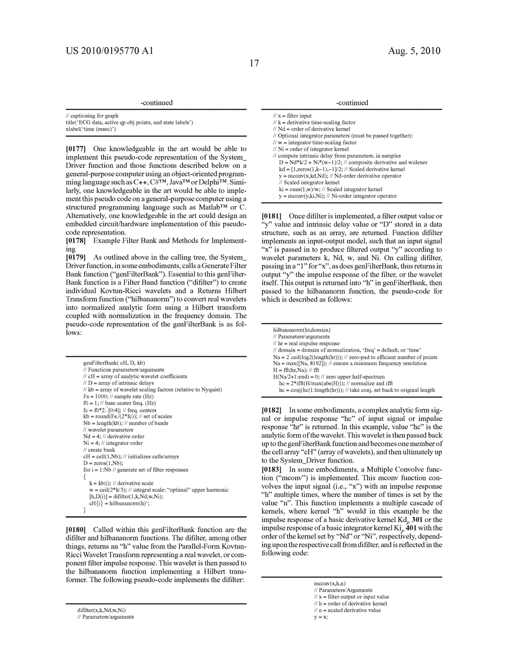 SIGNAL DECOMPOSITION, ANALYSIS AND RECONSTRUCTION APPARATUS AND METHOD - diagram, schematic, and image 43